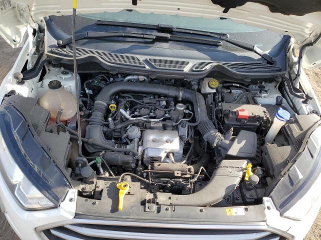 MAJ3S2GE9KC283347 - 2019 FORD ECOSPORT SE WHITE photo 12