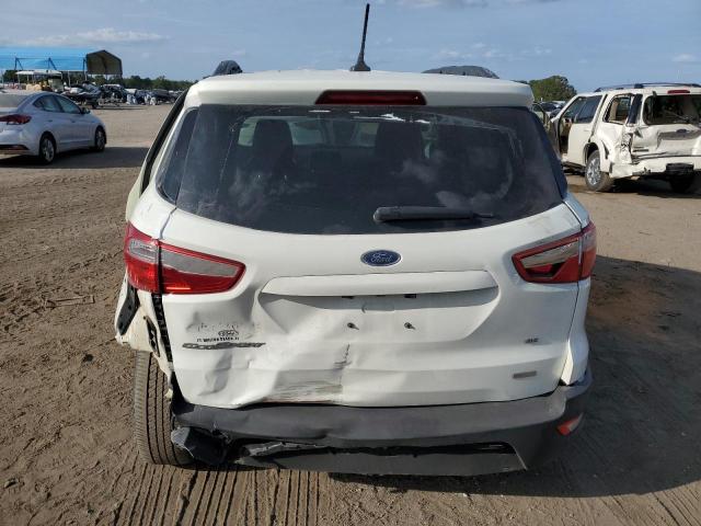 MAJ3S2GE9KC283347 - 2019 FORD ECOSPORT SE WHITE photo 6
