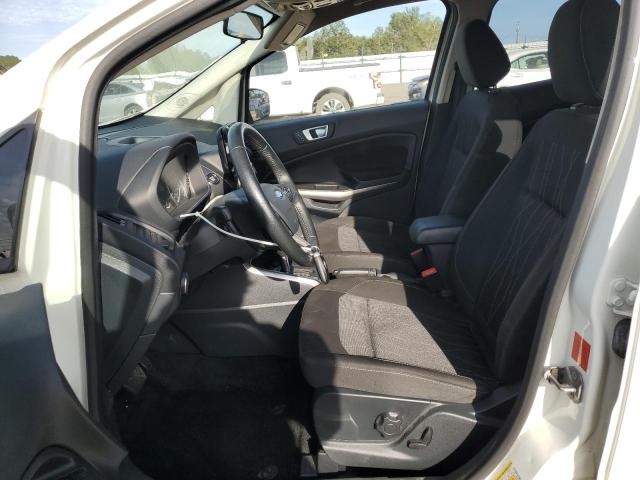 MAJ3S2GE9KC283347 - 2019 FORD ECOSPORT SE WHITE photo 7