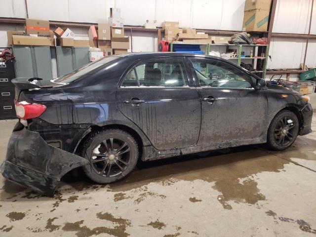 2T1BU4EE4DC064479 - 2013 TOYOTA COROLLA BASE BLACK photo 3