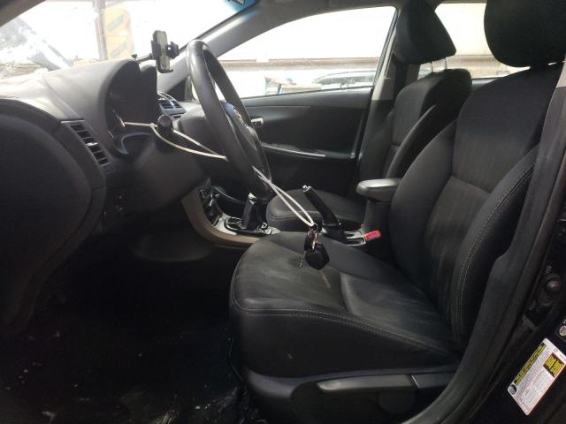 2T1BU4EE4DC064479 - 2013 TOYOTA COROLLA BASE BLACK photo 7