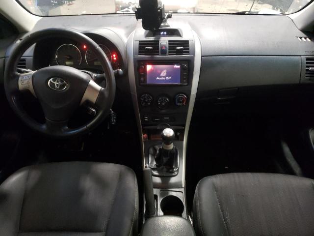 2T1BU4EE4DC064479 - 2013 TOYOTA COROLLA BASE BLACK photo 8