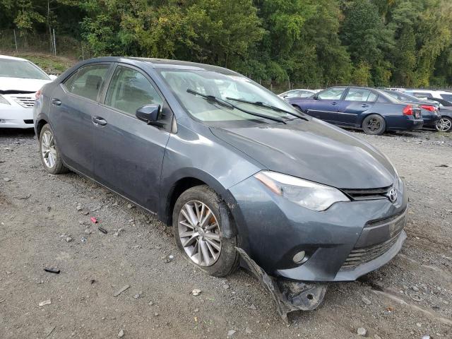 2T1BURHE0FC263329 - 2015 TOYOTA COROLLA L GRAY photo 4