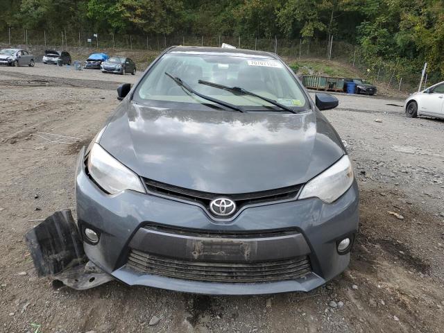 2T1BURHE0FC263329 - 2015 TOYOTA COROLLA L GRAY photo 5