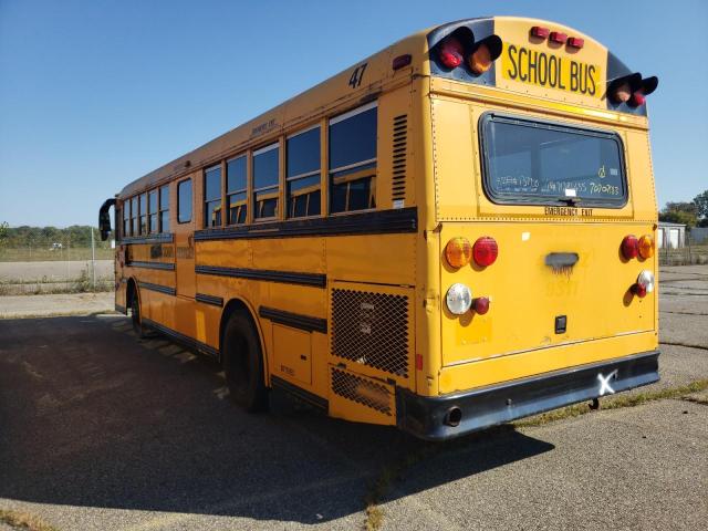 1T7YN4A2671286455 - 2007 THOMAS SCHOOL BUS YELLOW photo 3