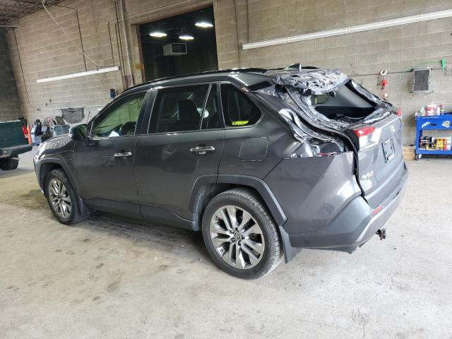 JTMN1RFV3KD522837 - 2019 TOYOTA RAV4 LIMITED GRAY photo 2