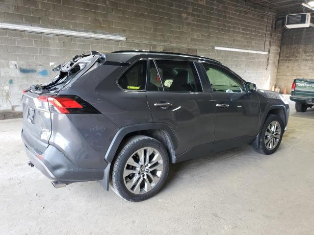 JTMN1RFV3KD522837 - 2019 TOYOTA RAV4 LIMITED GRAY photo 3