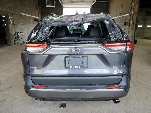 JTMN1RFV3KD522837 - 2019 TOYOTA RAV4 LIMITED GRAY photo 6
