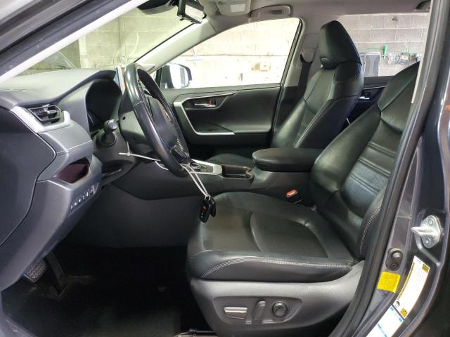 JTMN1RFV3KD522837 - 2019 TOYOTA RAV4 LIMITED GRAY photo 7