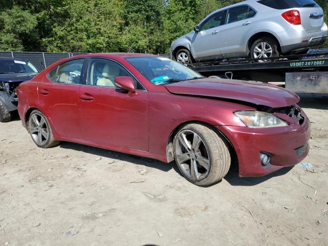 JTHBF5C24C5163743 - 2012 LEXUS IS 250 RED photo 4