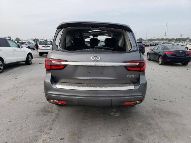 JN8AZ2AD4M9861551 - 2021 INFINITI QX80 LUXE GRAY photo 6