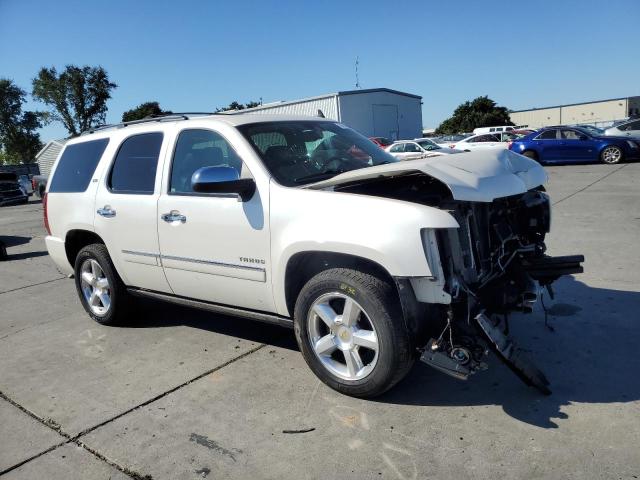 1GNSCCE00CR151132 - 2012 CHEVROLET TAHOE C1500 LTZ WHITE photo 4