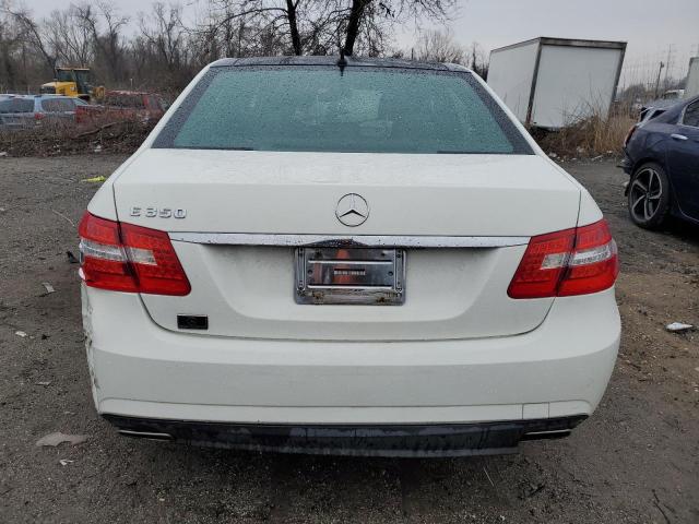 WDDHF5GB0AA061260 - 2010 MERCEDES-BENZ E 350 WHITE photo 6