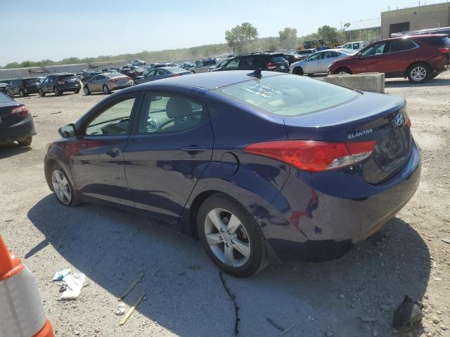 5NPDH4AE5DH235479 - 2013 HYUNDAI ELANTRA GLS BLUE photo 2