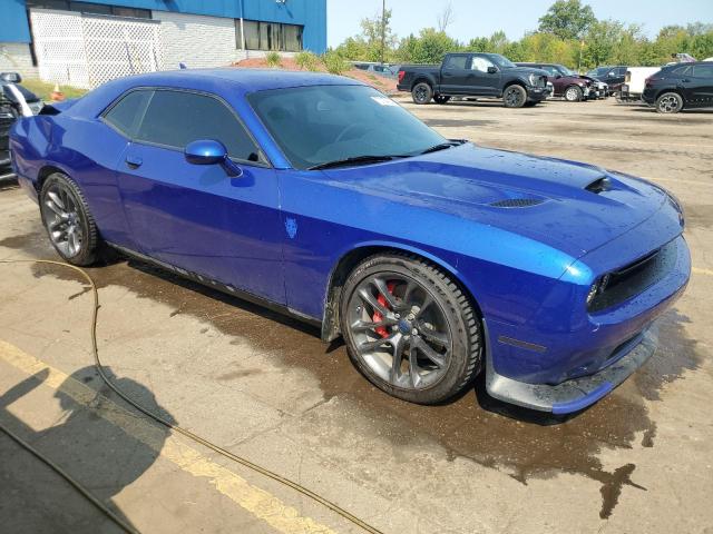 2C3CDZFJ1MH681099 - 2021 DODGE CHALLENGER R/T SCAT PACK BLUE photo 4