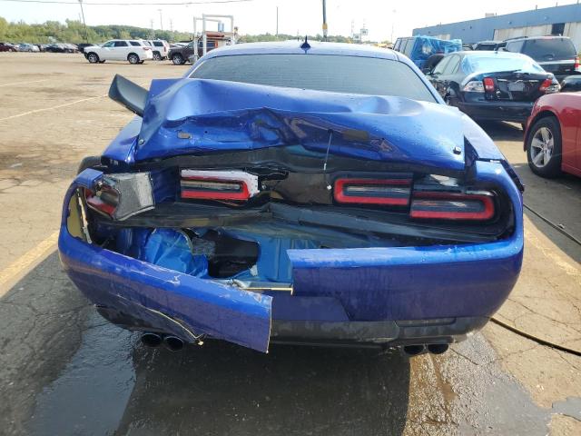 2C3CDZFJ1MH681099 - 2021 DODGE CHALLENGER R/T SCAT PACK BLUE photo 6