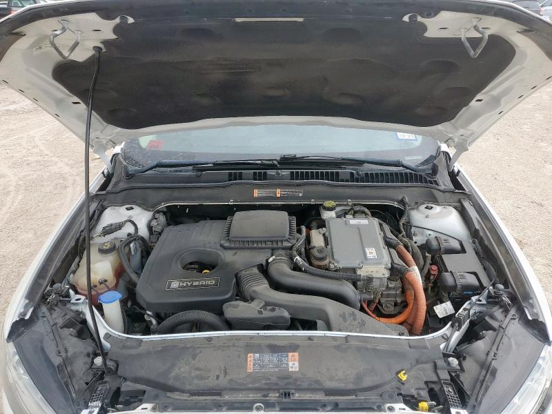 3FA6P0LU5JR221816 - 2018 FORD FUSION SE HYBRID თეთრი ფოტო 11