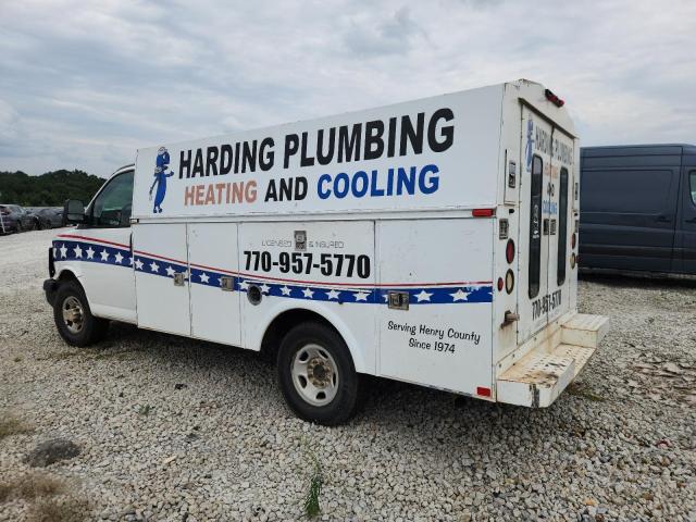 1GB0G2BG6E1210903 - 2014 CHEVROLET EXPRESS G3 WHITE photo 2