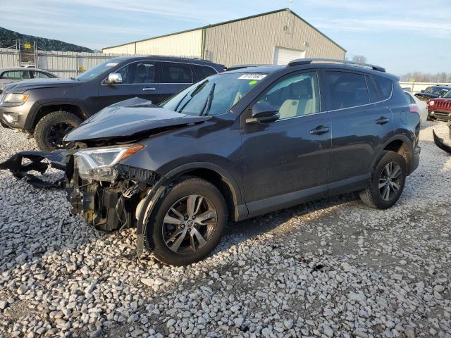 2T3WFREV1JW415990 - 2018 TOYOTA RAV4 ADVENTURE GRAY photo 1