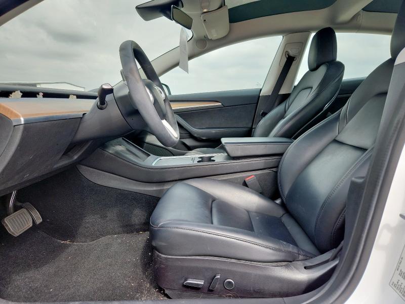 5YJ3E1EB5NF262619 - 2022 TESLA MODEL 3 WHITE photo 7