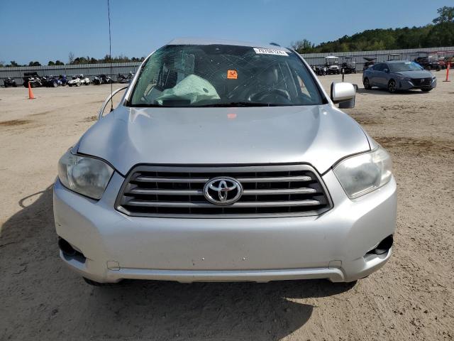 5TDZK3EH0AS005781 - 2010 TOYOTA HIGHLANDER SILVER photo 5