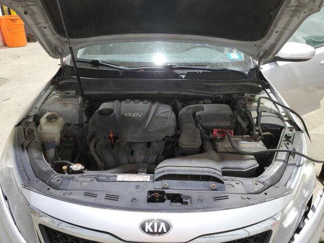 5XXGN4A74DG148367 - 2013 KIA OPTIMA EX SILVER photo 11