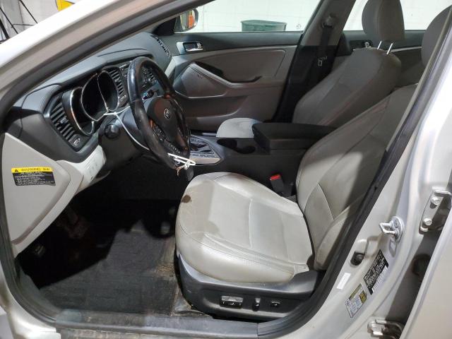 5XXGN4A74DG148367 - 2013 KIA OPTIMA EX SILVER photo 7