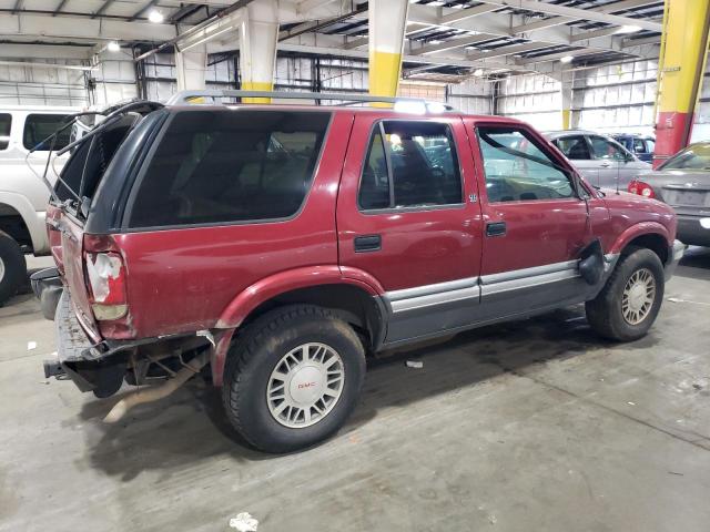 1GKDT13W8T2540580 - 1996 GMC JIMMY MAROON photo 3