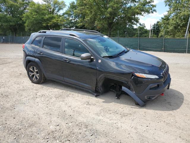 1C4PJMBS2FW662332 - 2015 JEEP CHEROKEE TRAILHAWK BLACK photo 4
