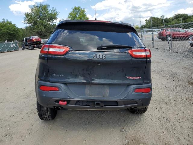 1C4PJMBS2FW662332 - 2015 JEEP CHEROKEE TRAILHAWK BLACK photo 6