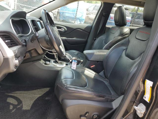 1C4PJMBS2FW662332 - 2015 JEEP CHEROKEE TRAILHAWK BLACK photo 7