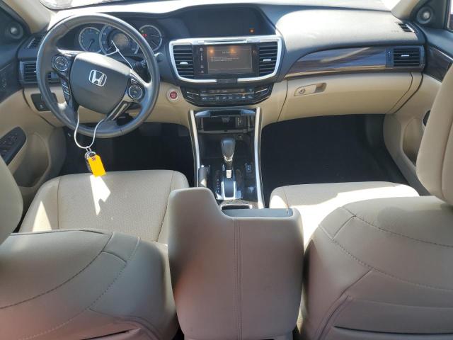 1HGCR2F89HA143662 - 2017 HONDA ACCORD EXL BURGUNDY photo 8