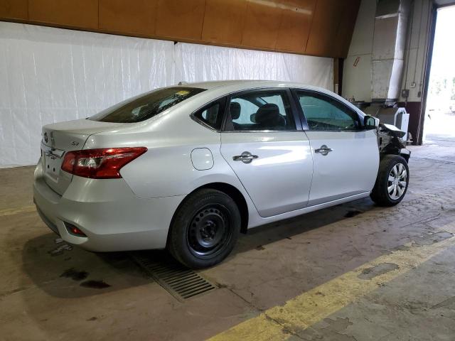 3N1AB7AP4HY359276 - 2017 NISSAN SENTRA S SILVER photo 3