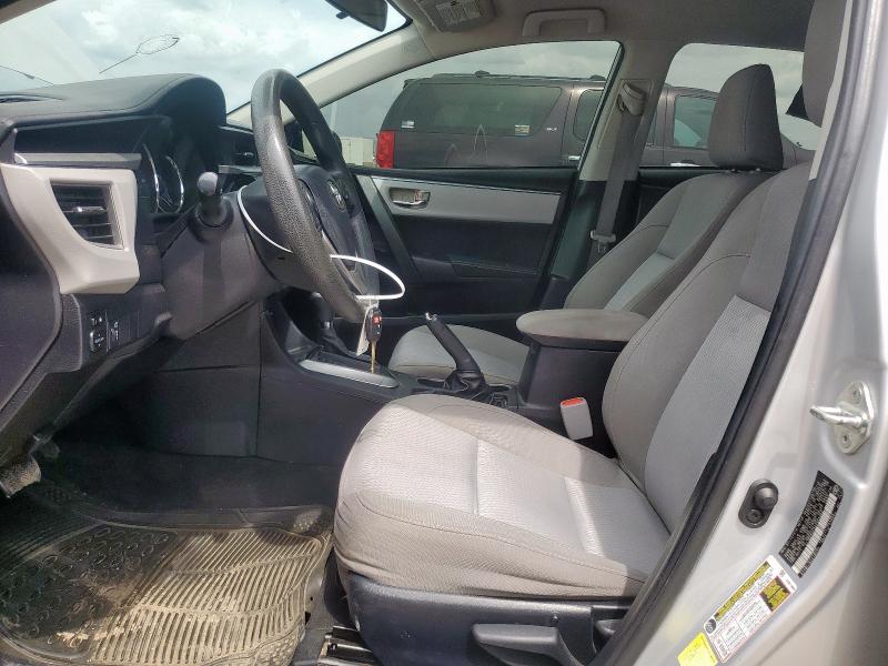 2T1BURHE3GC558362 - 2016 TOYOTA COROLLA L 银色 照片 7