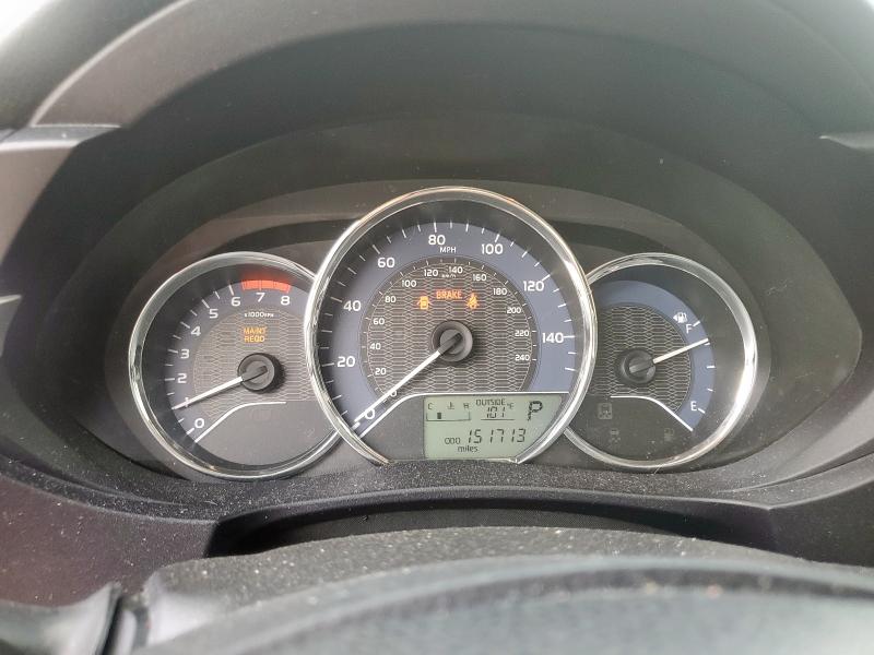 2T1BURHE3GC558362 - 2016 TOYOTA COROLLA L 银色 照片 9