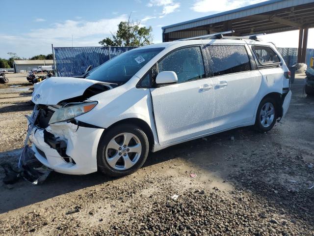 5TDKK3DC3ES478314 - 2014 TOYOTA SIENNA LE WHITE photo 1