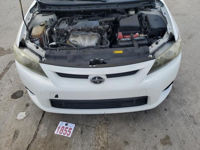 JTKJF5C73C3026581 - 2012 TOYOTA SCION TC WHITE photo 11