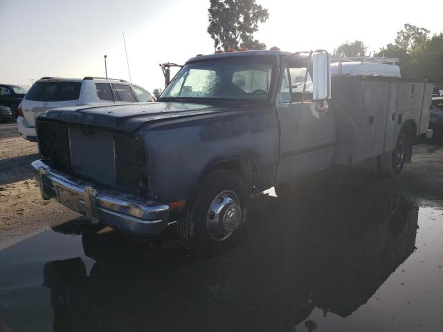 1B6ME3687LS749361 - 1990 DODGE D-SERIES D300 GRAY photo 1