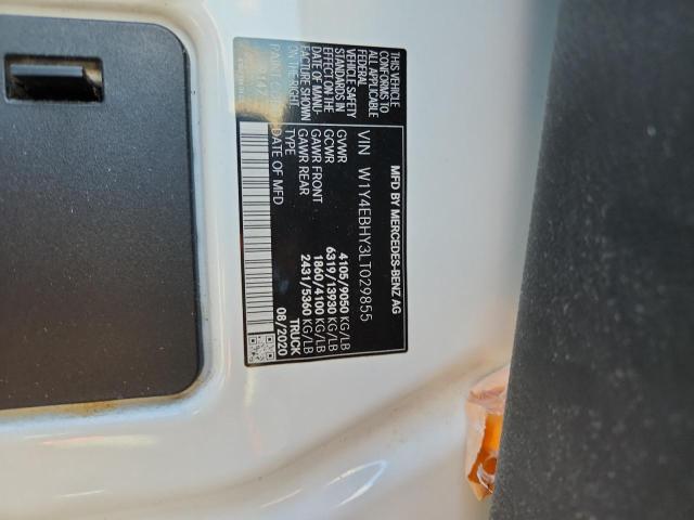 W1Y4EBHY3LT029855 - 2020 MERCEDES-BENZ SPRINTER 2500 BLACK photo 12