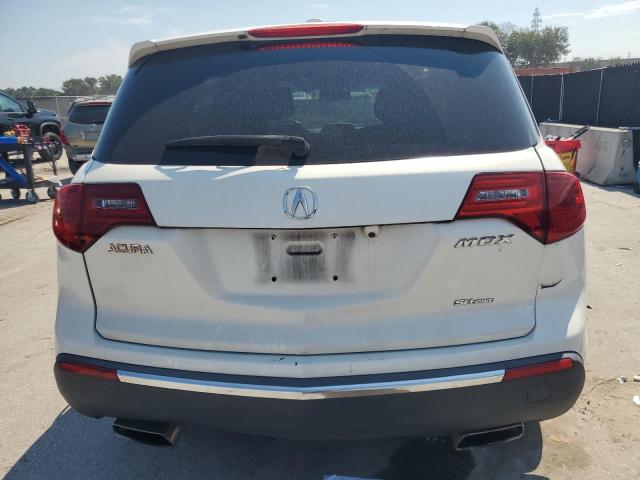 2HNYD2H61CH520620 - 2012 ACURA MDX ADVANCE თეთრი ფოტო 6