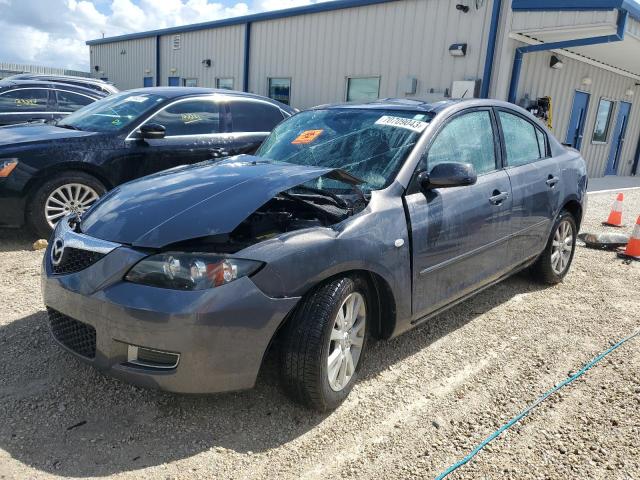 JM1BK32G881879364 - 2008 MAZDA 3 I GRAY photo 1