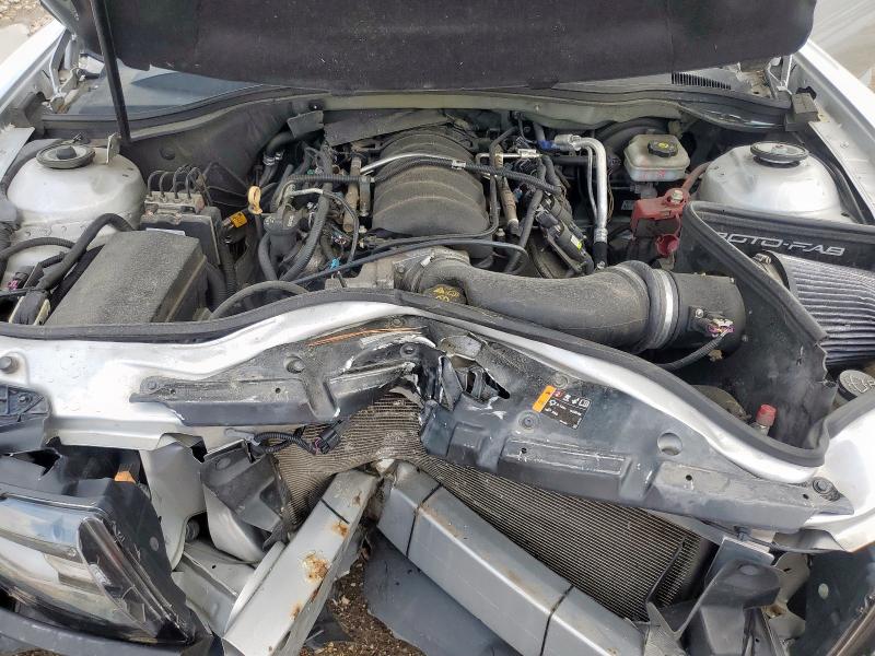 2G1FJ1EJ2D9246972 - 2013 CHEVROLET CAMARO SS ვერცხლისფერი ფოტო 11