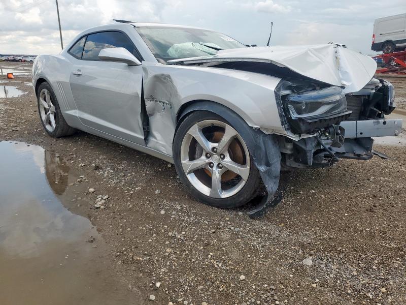 2G1FJ1EJ2D9246972 - 2013 CHEVROLET CAMARO SS ვერცხლისფერი ფოტო 4