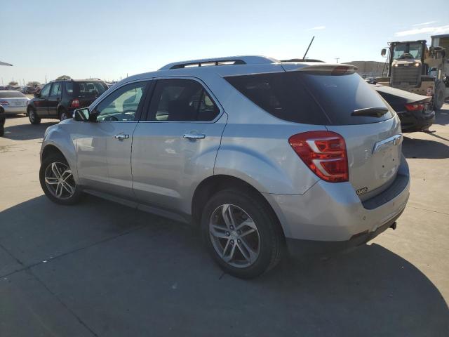 1GNALDEK2GZ101468 - 2016 CHEVROLET EQUINOX LTZ SILVER photo 2