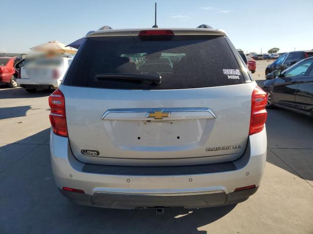 1GNALDEK2GZ101468 - 2016 CHEVROLET EQUINOX LTZ SILVER photo 6