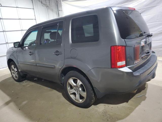 5FNYF4H52CB035167 - 2012 HONDA PILOT EXL GRAY photo 2