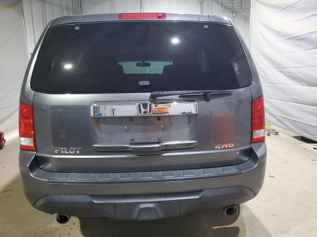 5FNYF4H52CB035167 - 2012 HONDA PILOT EXL GRAY photo 6