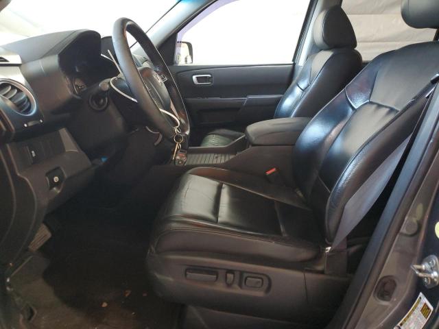 5FNYF4H52CB035167 - 2012 HONDA PILOT EXL GRAY photo 7