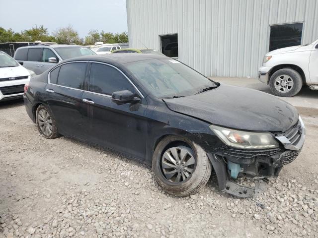 1HGCR3F88EA005564 - 2014 HONDA ACCORD EXL BLACK photo 4