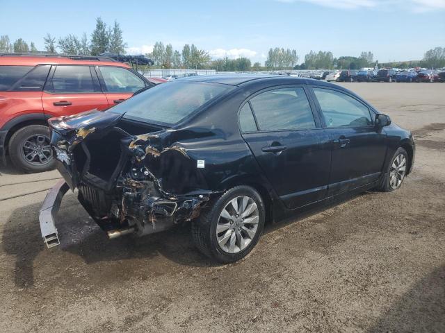 2HGFA16049H006835 - 2009 HONDA CIVIC EXL 黑色 照片 3